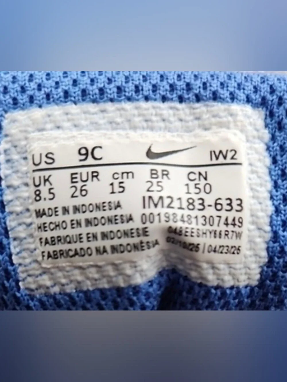 NEW Nike Court Borough Low Recraft Sz. 9C